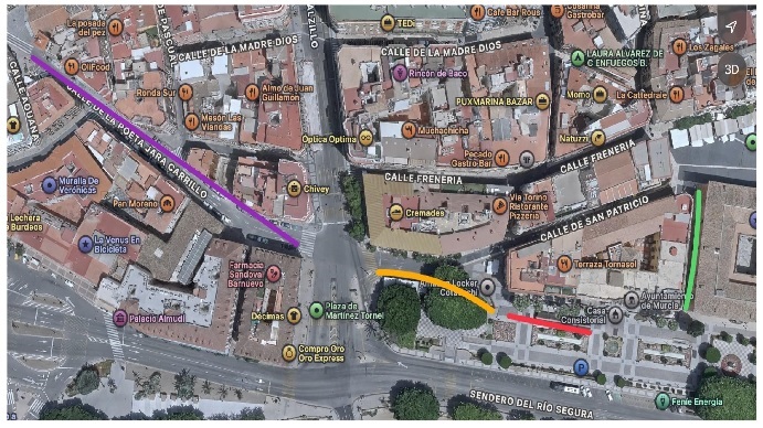 Mapa de localidades. Pulsa sobre cada zona para acceder a las entradas de dicha zona